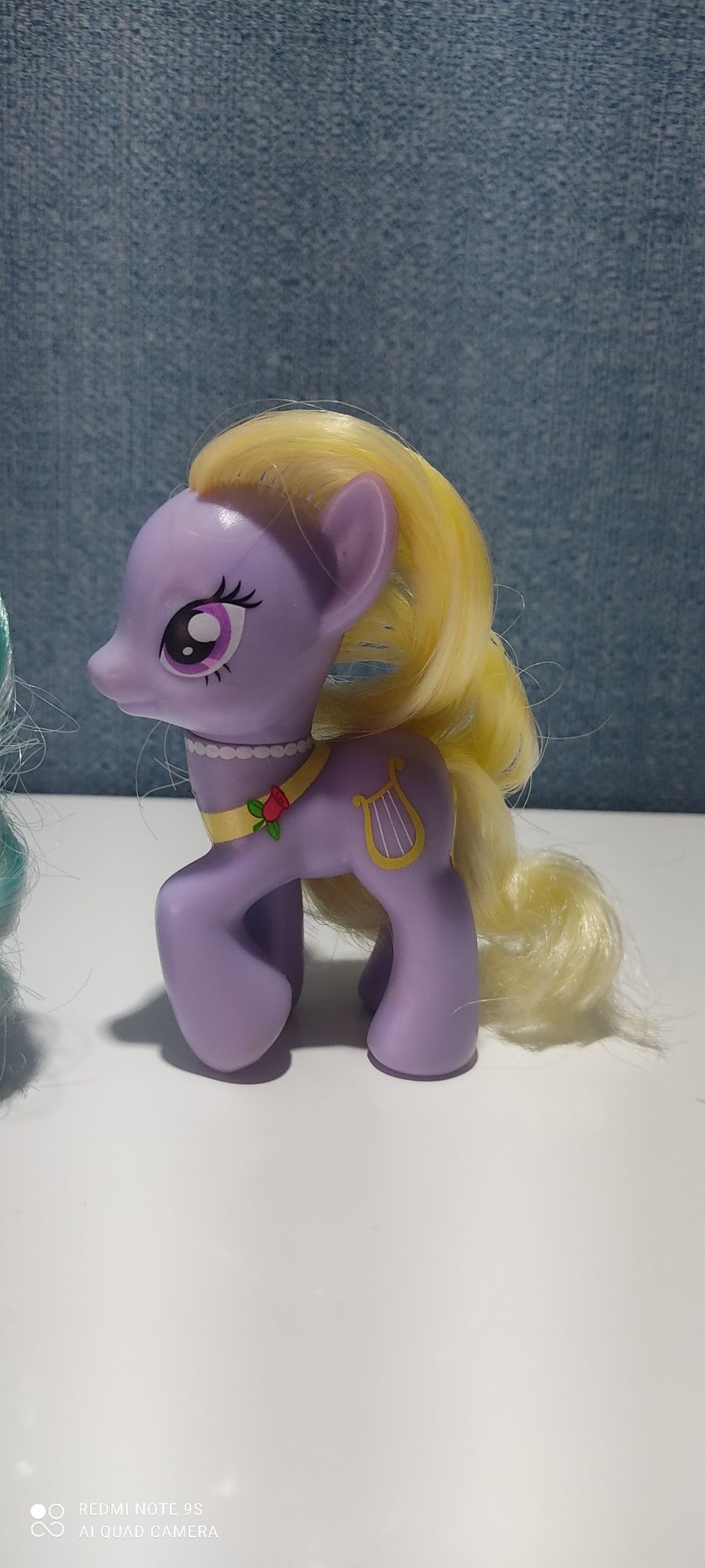 My Little Pony Lyrica Lilac Lyra Heartstrings G4 zestaw kucyków unikat