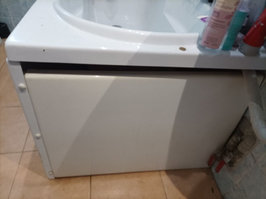 Wanna 140x70x60 z obudowami bez syfonu i bez nozek