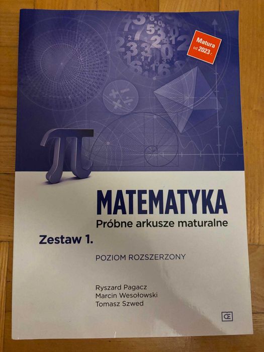 Matematyka Próbne arkusze maturalne Zestaw 1 Poziom rozszerzony Pazdro