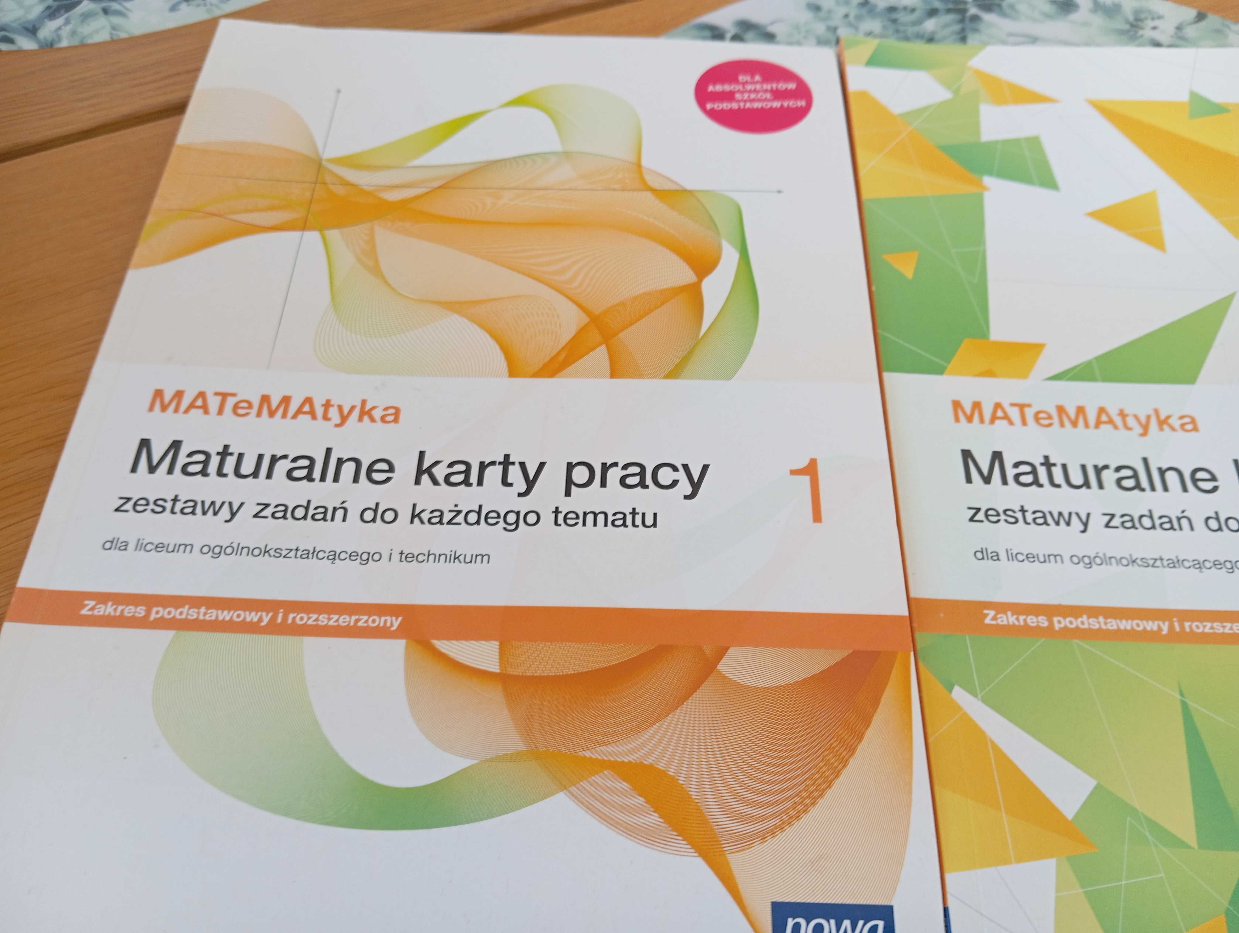 Matematyka 1,2,3 Maturalne karty pracy Nowa Era
