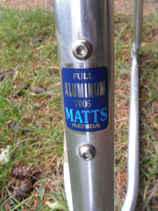 MERIDA RIDERS rama MTB Alu 7005 Roz.22''  Koła 26/27,5  Ritchey LOGIC