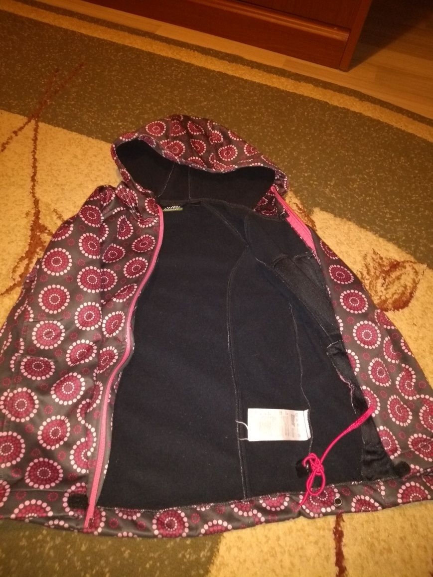 Kurtka Softshell dla dziewczynki