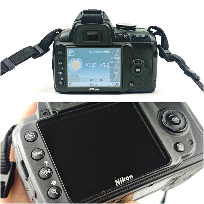 Дзеркальний фотоапарат Nikon D3000 KIT 18-55мм 8Gb [CCD матриця]