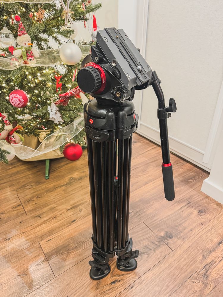 Statyw Manfrotto 546B + 504HD