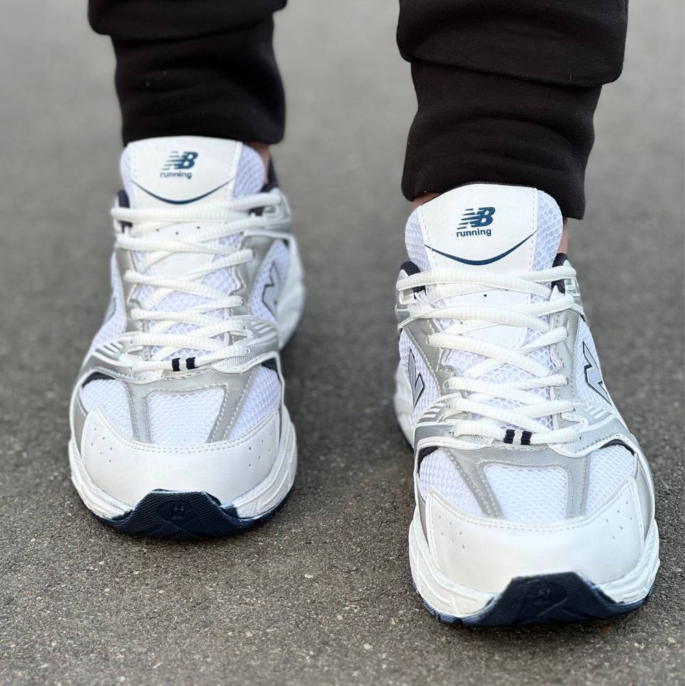 Кросівки чоловічі New Balance 530 White Navy Silver