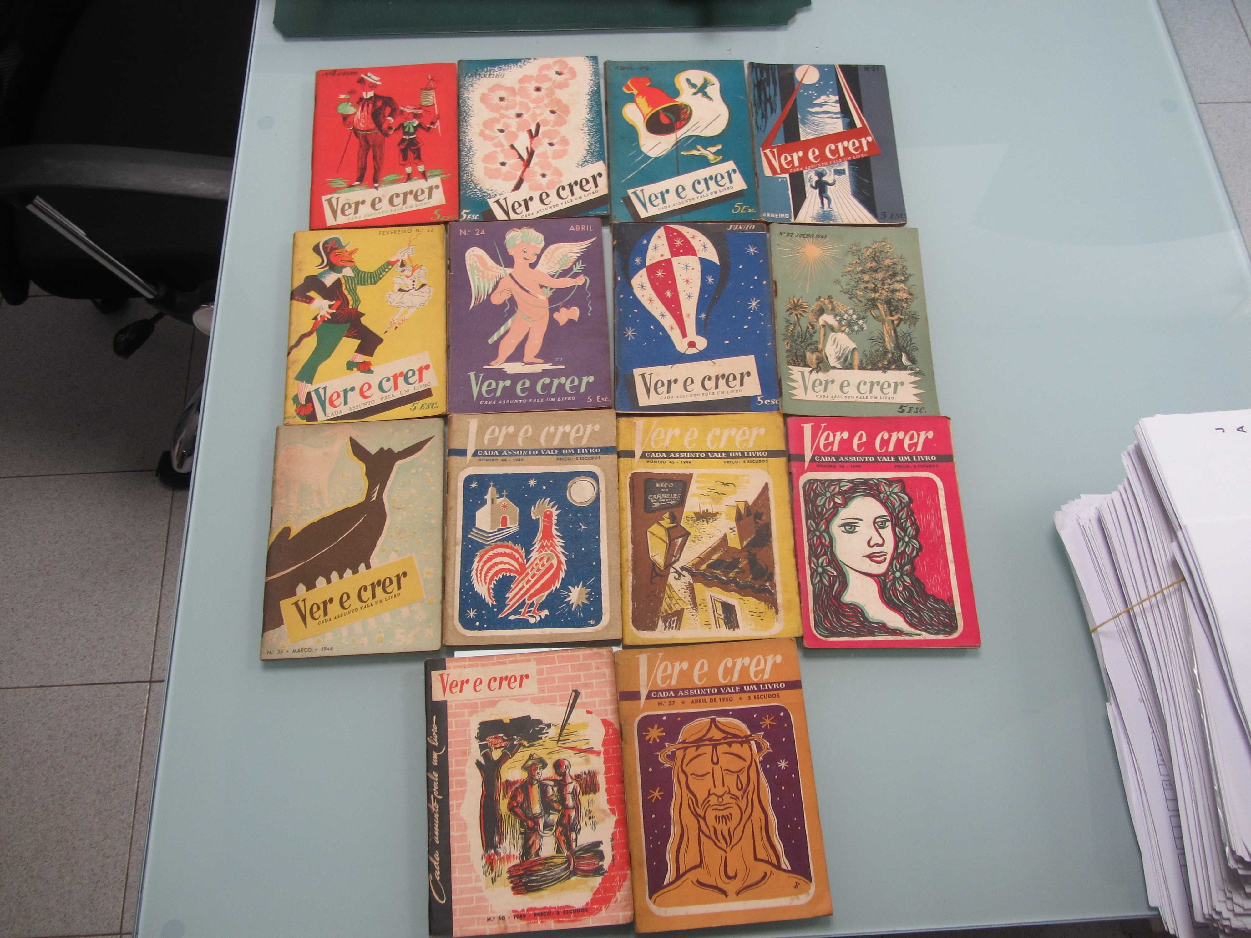 Livros Trunfos Bricolage, Horas Alegres, Magazine Ver e Crer