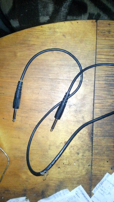 Провода шнур кабель для аудио аппаратуры два джека