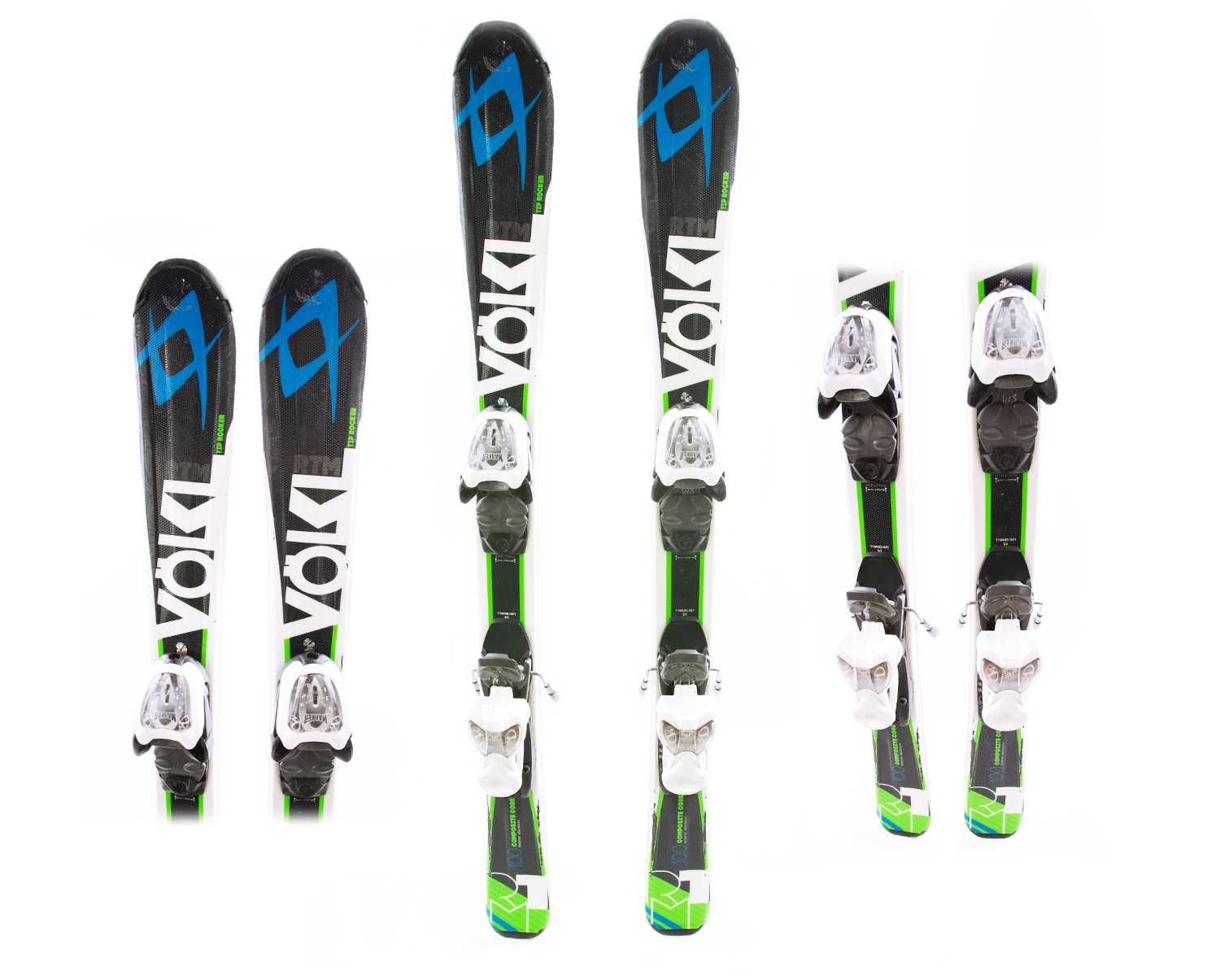 NartyRopczyce Narty 100 VOLKL JR RTM TIP ROCKER V19r Serwis! DZIECIĘCE