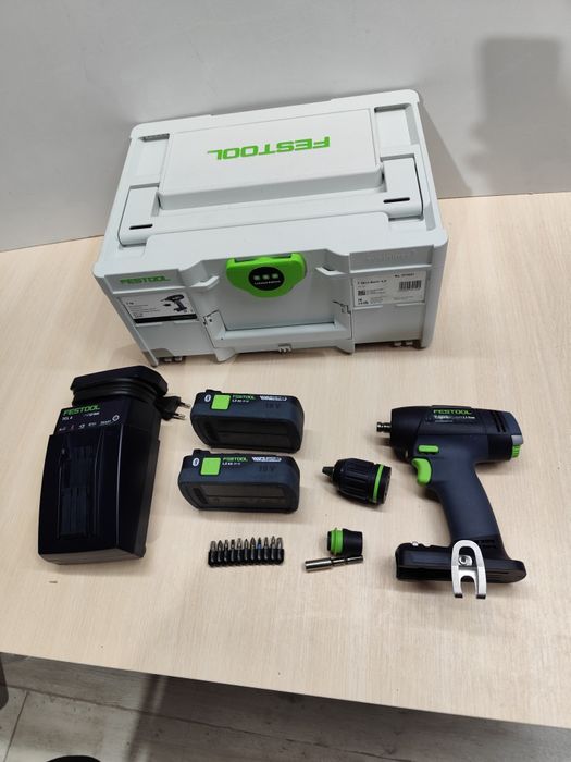 07.2023 ріу Festool T 18+3 безщітковий акумуляторний шуруповерт Фестул