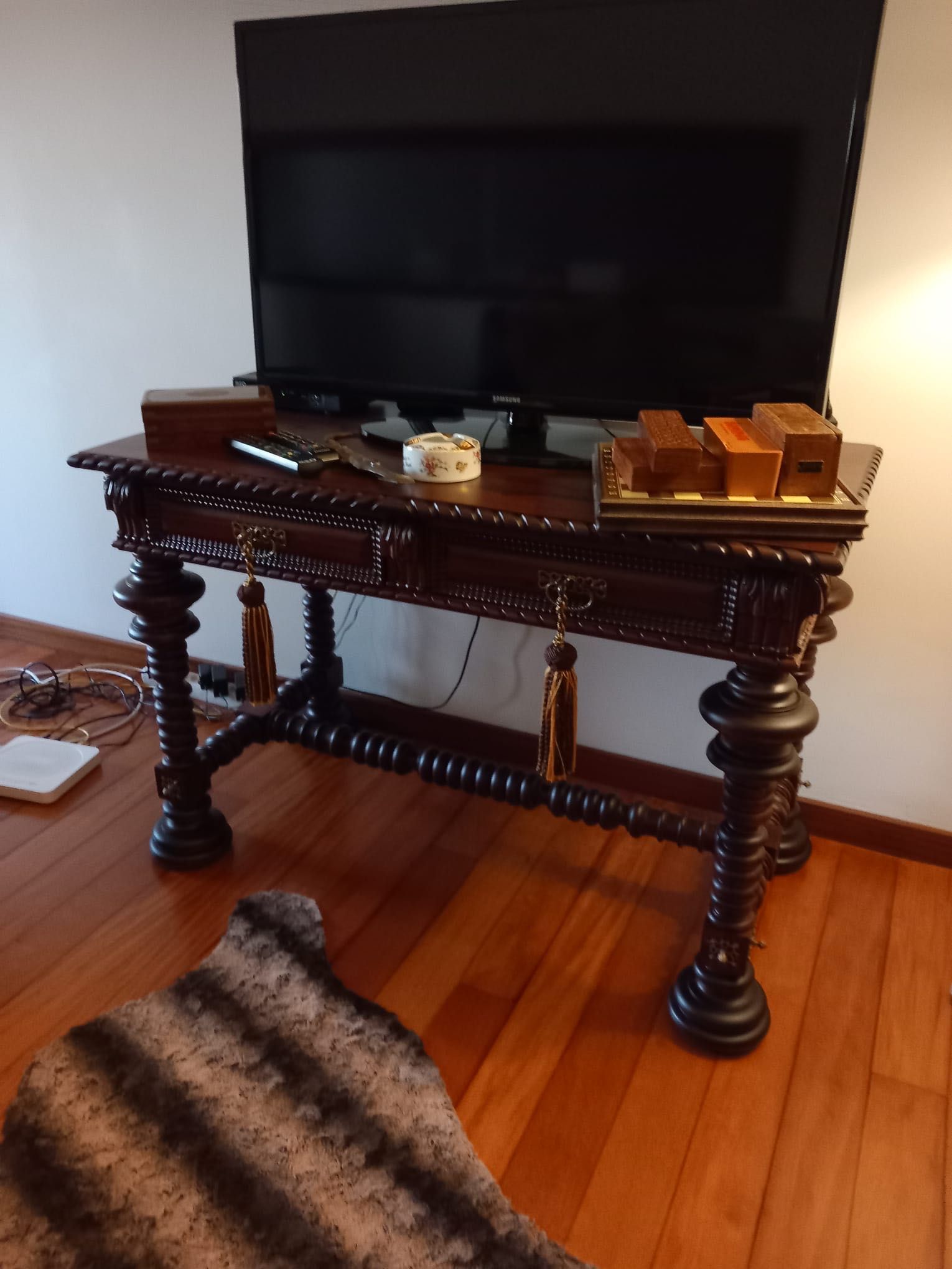 Mesa pau santo maciço