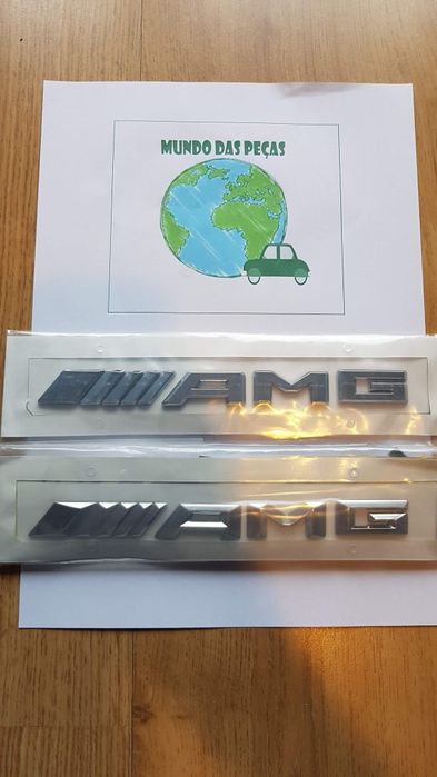 Simbolos Legendas e centros mercedes/AMG