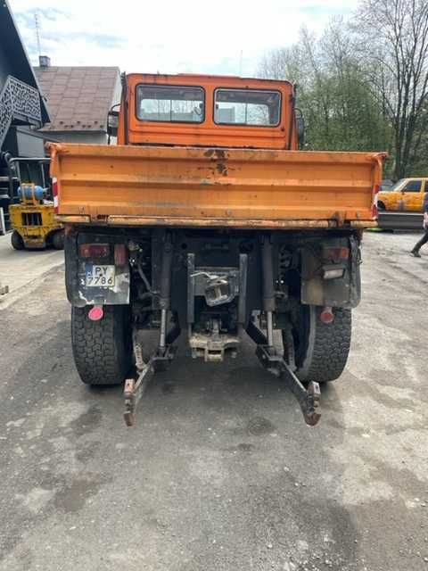 Podnośnik tył TUZ zaczep hak płyta Mercedes Unimog