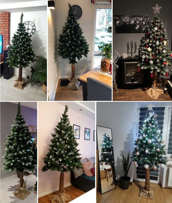 CHOINKA SZTUCZNA Sosna diamentowa NA PNIU: 180cm lub 220cm PROMOCJA!