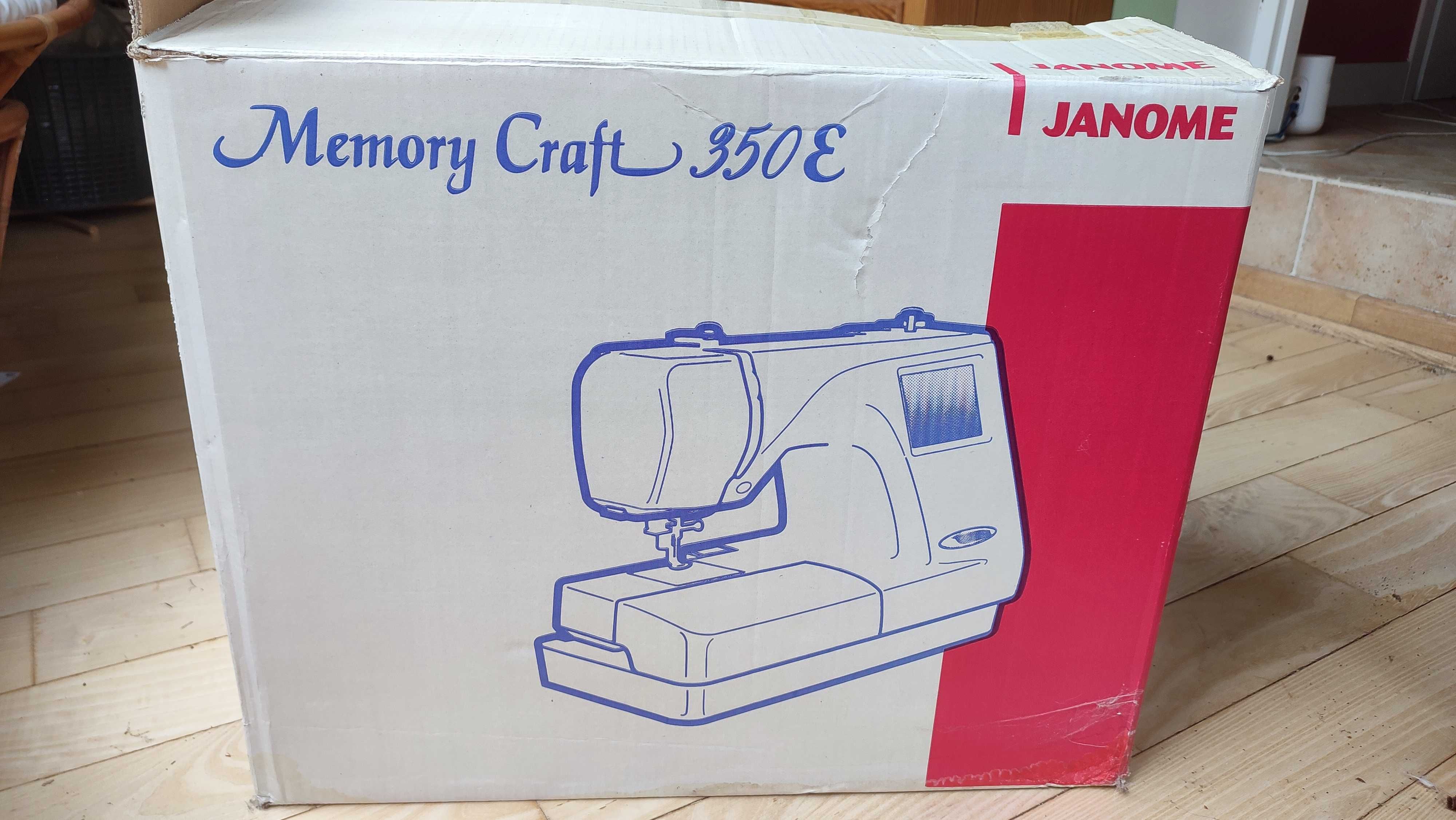 Nowa hafciarka Janome 350e