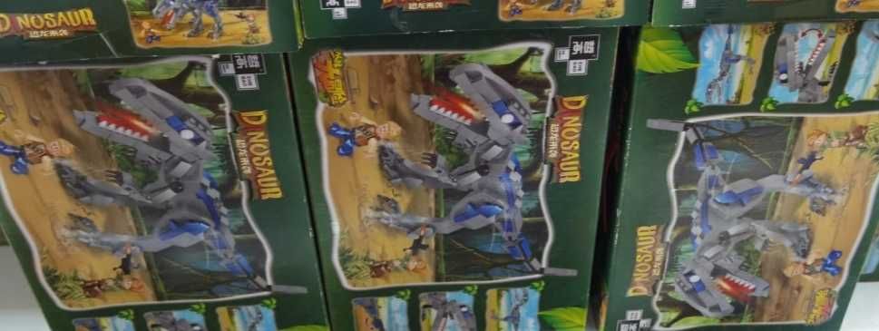 klocki dinozaury dla dzieci
