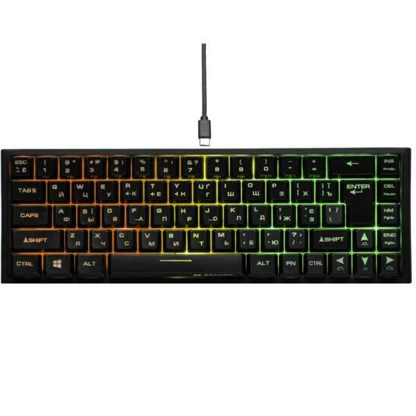 Ігрова клавіатура 2E Gaming  RGB WL Black