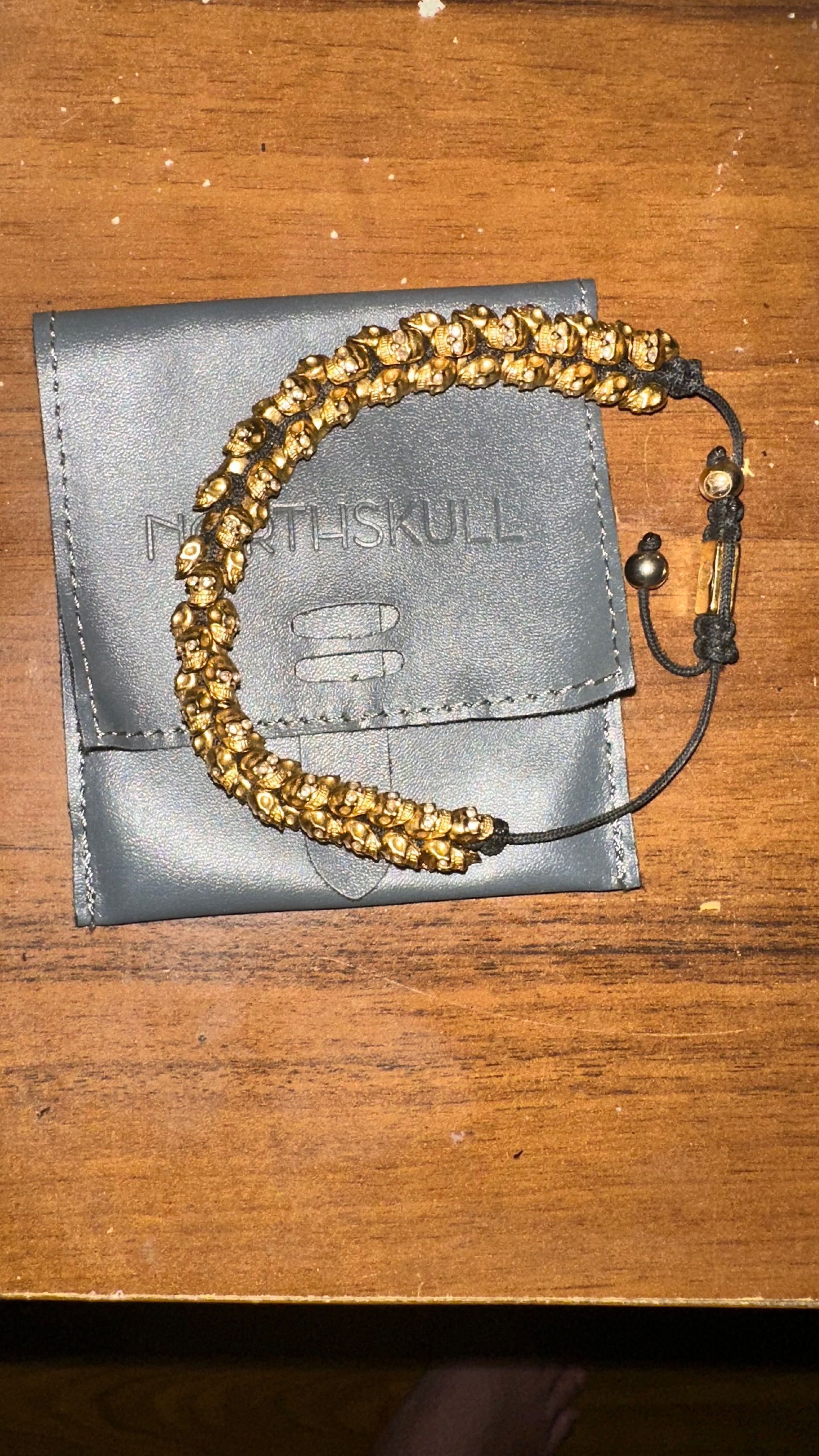 Оригинальный браслет northskull с камнями swarovski