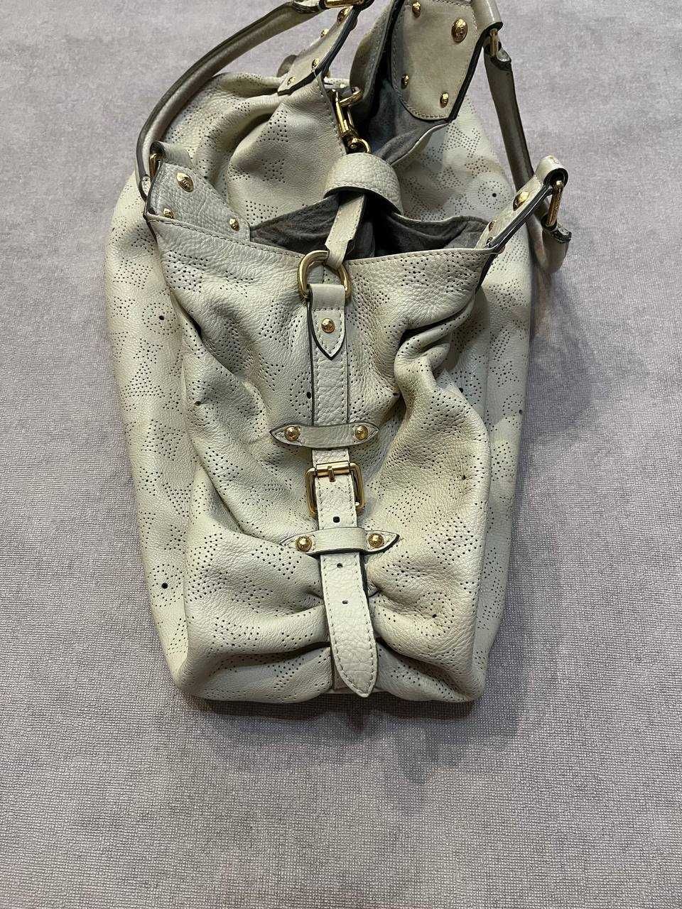Сумка Louis Vuitton Mahina XL ЛВ луи витон бежева