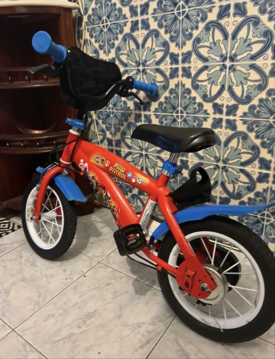 Bicicleta patrulha canina 12 polegadas