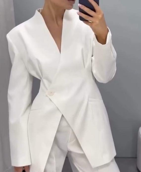 Костюм Lili Mager білий піджак Katimo The coat