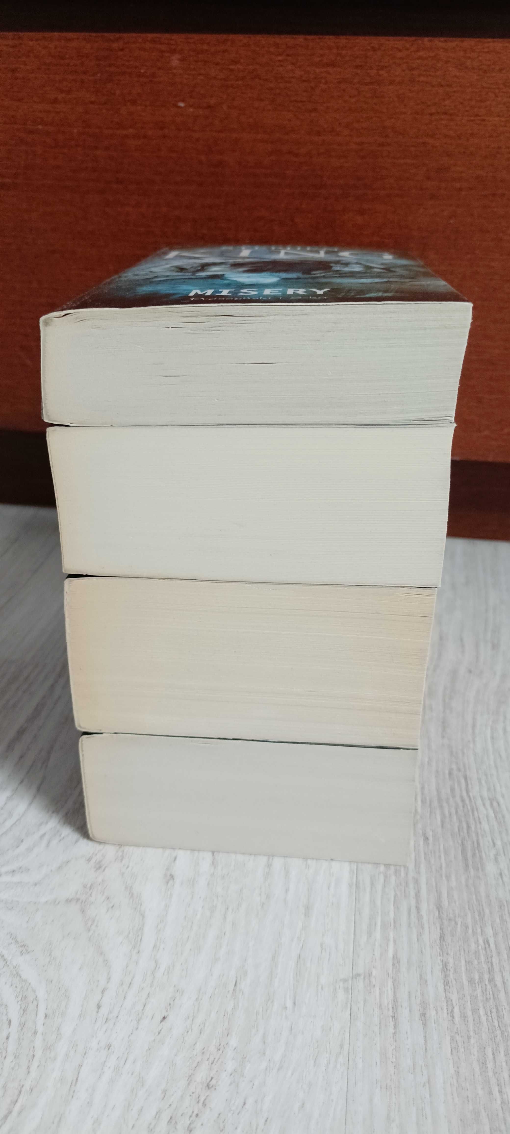 4x Stephen King Talizman + Czarny dom + Ręka mistrza + Misery Straub
