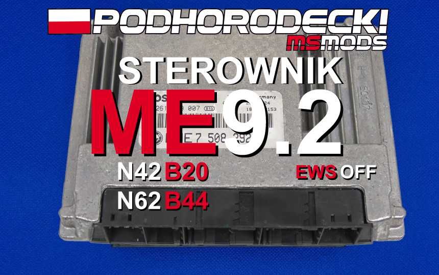 Sterownik BMW E46 E60 N42B20 /N62B44  Bosch ME9.2 Wyłączenie EWS/immo