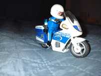 Playmobil motor policyjny, policja świecący. 6923 city action