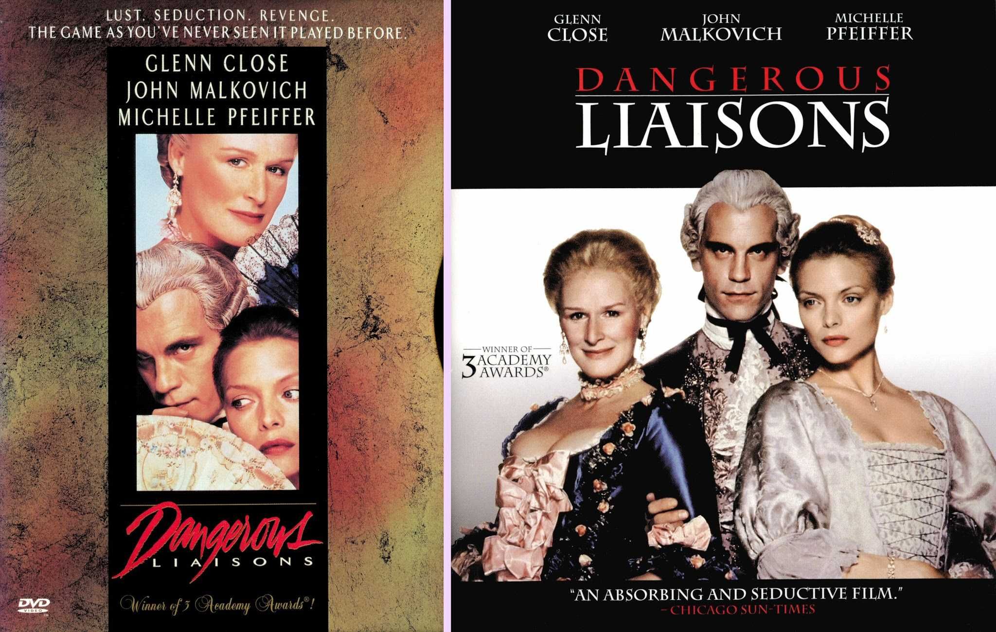 LIGAÇÕES PERIGOSAS (Glenn Close/John Malkovich/Michelle Pfeiffer)