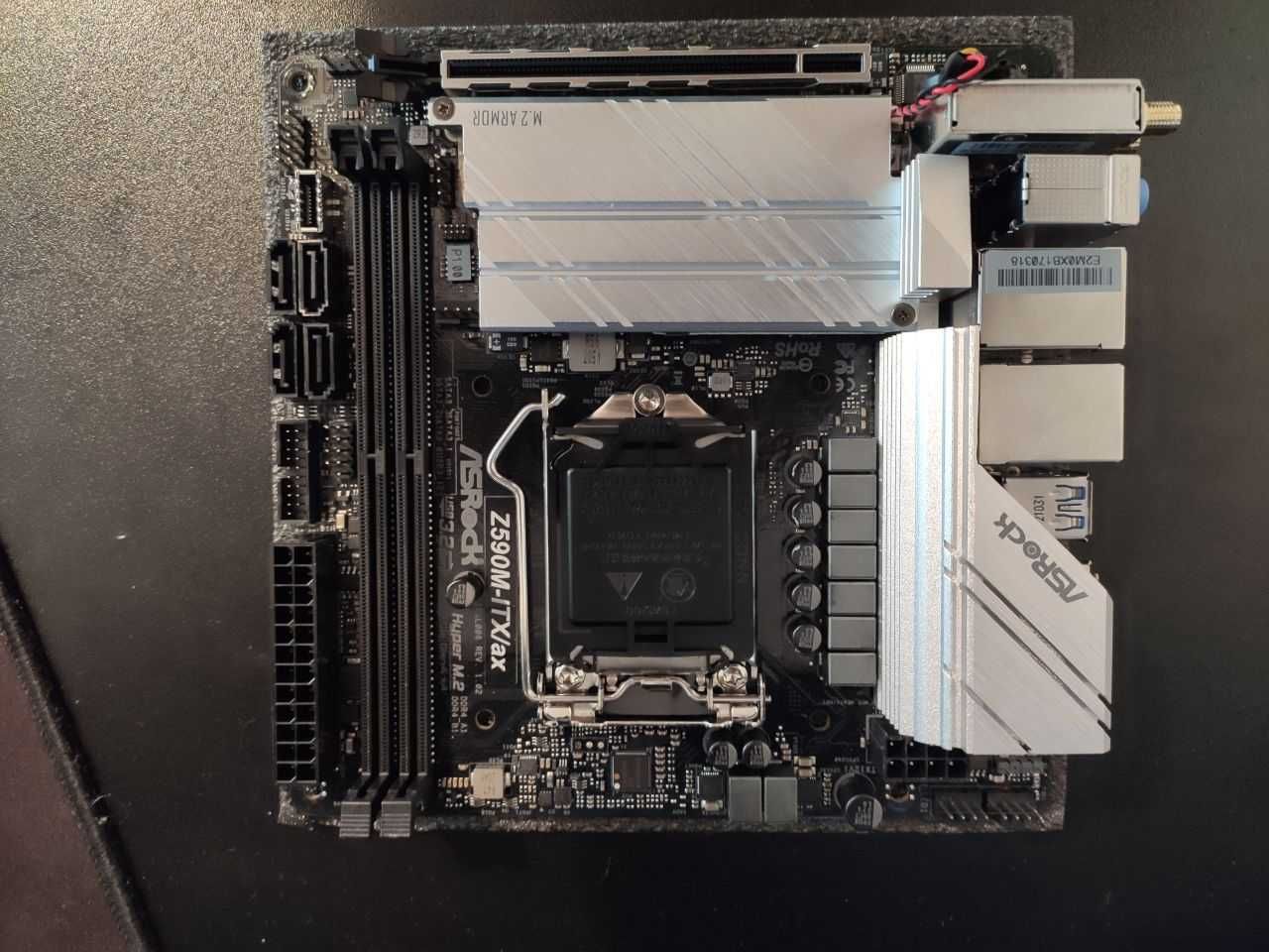 Материнська плата ASRock Z590M-ITX/AX LGA 1200 Intel Z590 SATA 6Gb/s