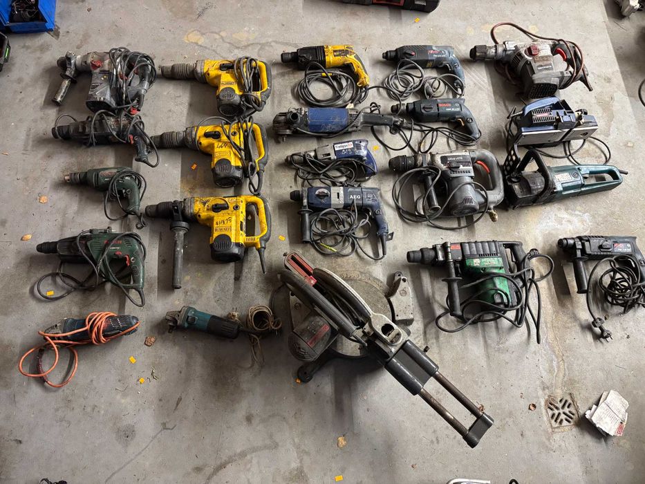 Elektronarzędzia, młotki udarowe, wiertarki Inne (MAKITA DEWALT BOSCH)
