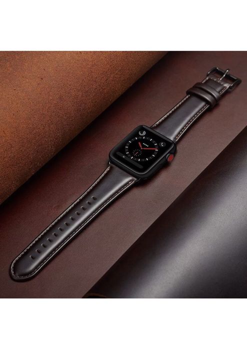 Bracelete para Apple Watch, Samsung e Huawei em pele