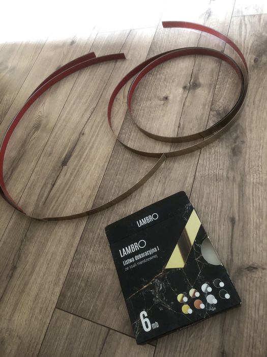 Lambro Listwa przylepna dekoracyjna zlota polysk