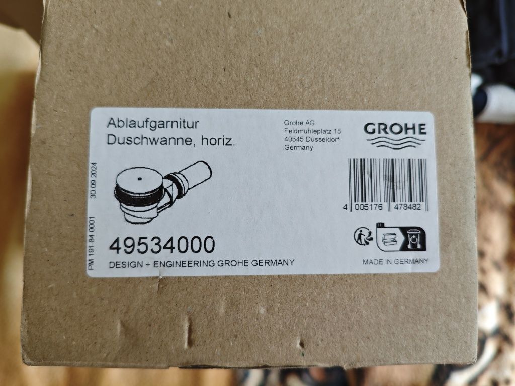 Zestaw odpływowy Grohe 49534