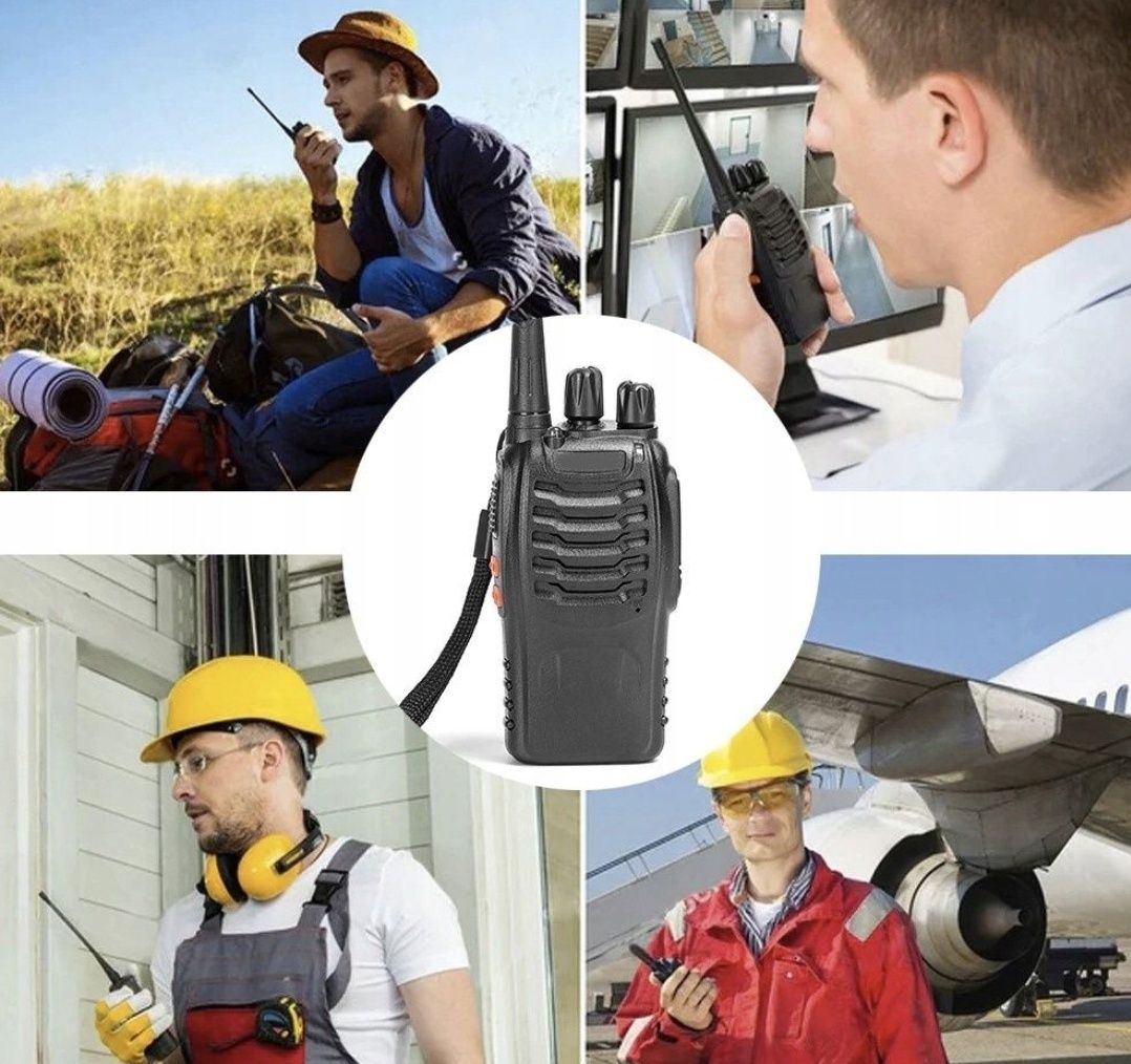 Krótkofalówki 2x Walkie Talkie PRO Duży zasięg 5km NOWE