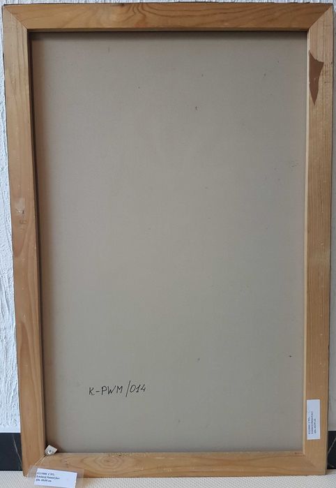 Piękny obraz olejny 60x90 - Abstrakcja (wycena 600 EUR) - okazja!