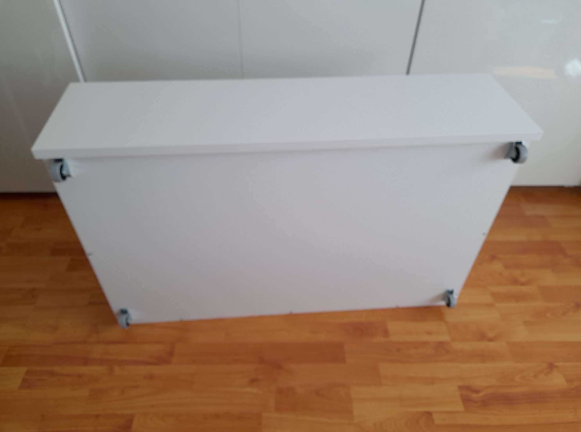 Szuflada pod łóżko - biała - Ikea - 4 szt. 100x62x29 cm. stan b. dobry