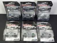 Lote de 6 Majorette Honda VW Porsche Dodge Camaro Carros em Miniaturas