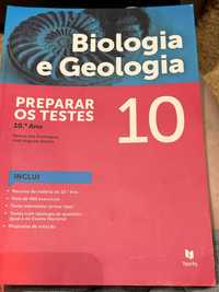 Livro Biologia e Geologia- preparar os testes 10° ano