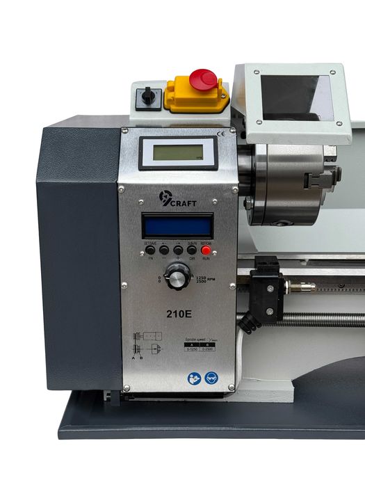 Токарний верстат 9craft 210E х400 1100W с электронной гитарой (WM210V)