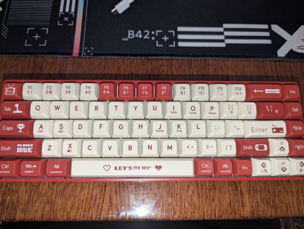 клавиатура ajaz ak680 brown switch