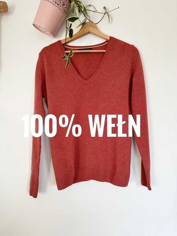 Sweter Mark&Spencer 100% wełna wełniany