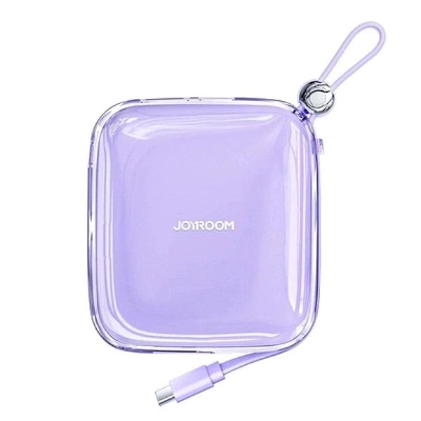 Powerbank Joyroom JR-L005, 10000mAh Lightning USB-A - fioletowy