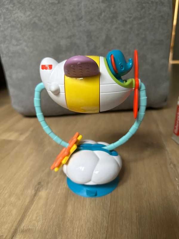 Fisher Price Spin & teethe, aktywizujący samolot