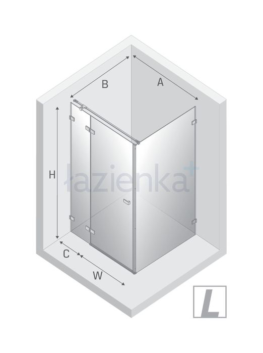 Kabina new trendy 120x90