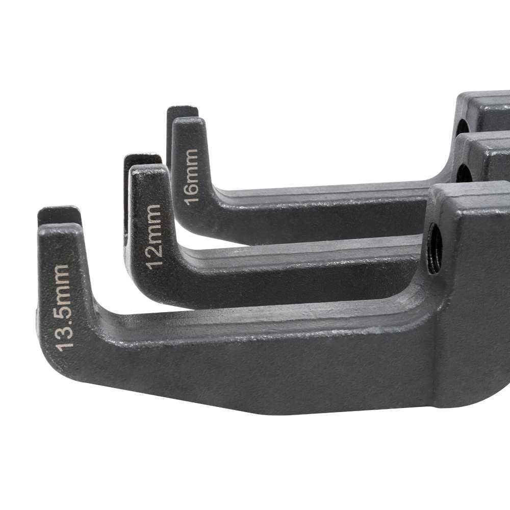 Com Iva) Extrator Saca Injetores Pneumático + Conjunto 3 Adaptadores