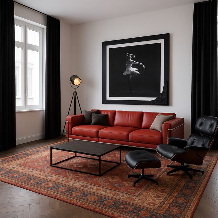 foto em moldura artesanal.