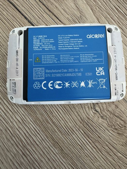 Modem alcatel mw45v2 lte sim