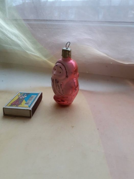 Игрушки (украшения) на елку стеклянные советские