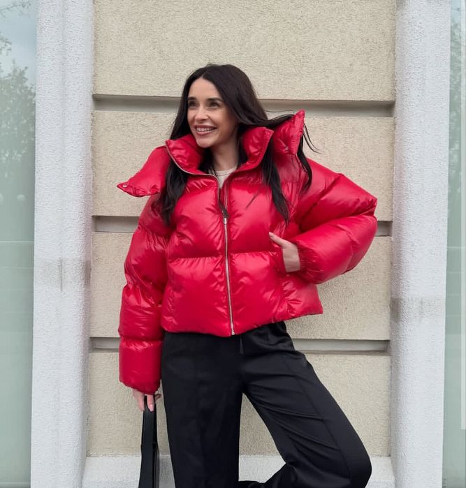 Пуфер колір бургунді