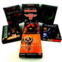 BIG BOX PC PL Wolfenstein Quake 1 2 3 half life Unreal Hexen